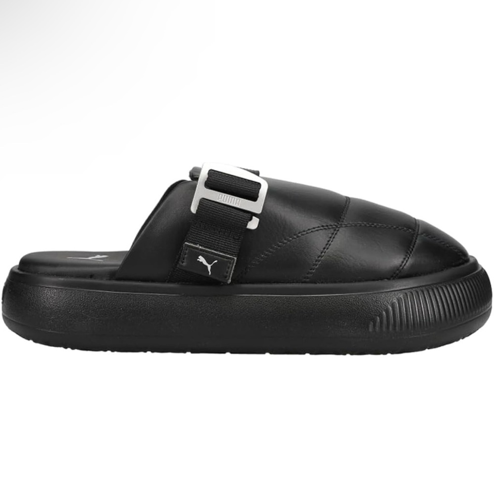 Puma Black Slide Sandals